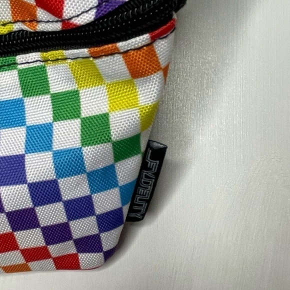 FYDELITY - Belt Bag Rainbow Checked - EUC - Picture 4 of 5